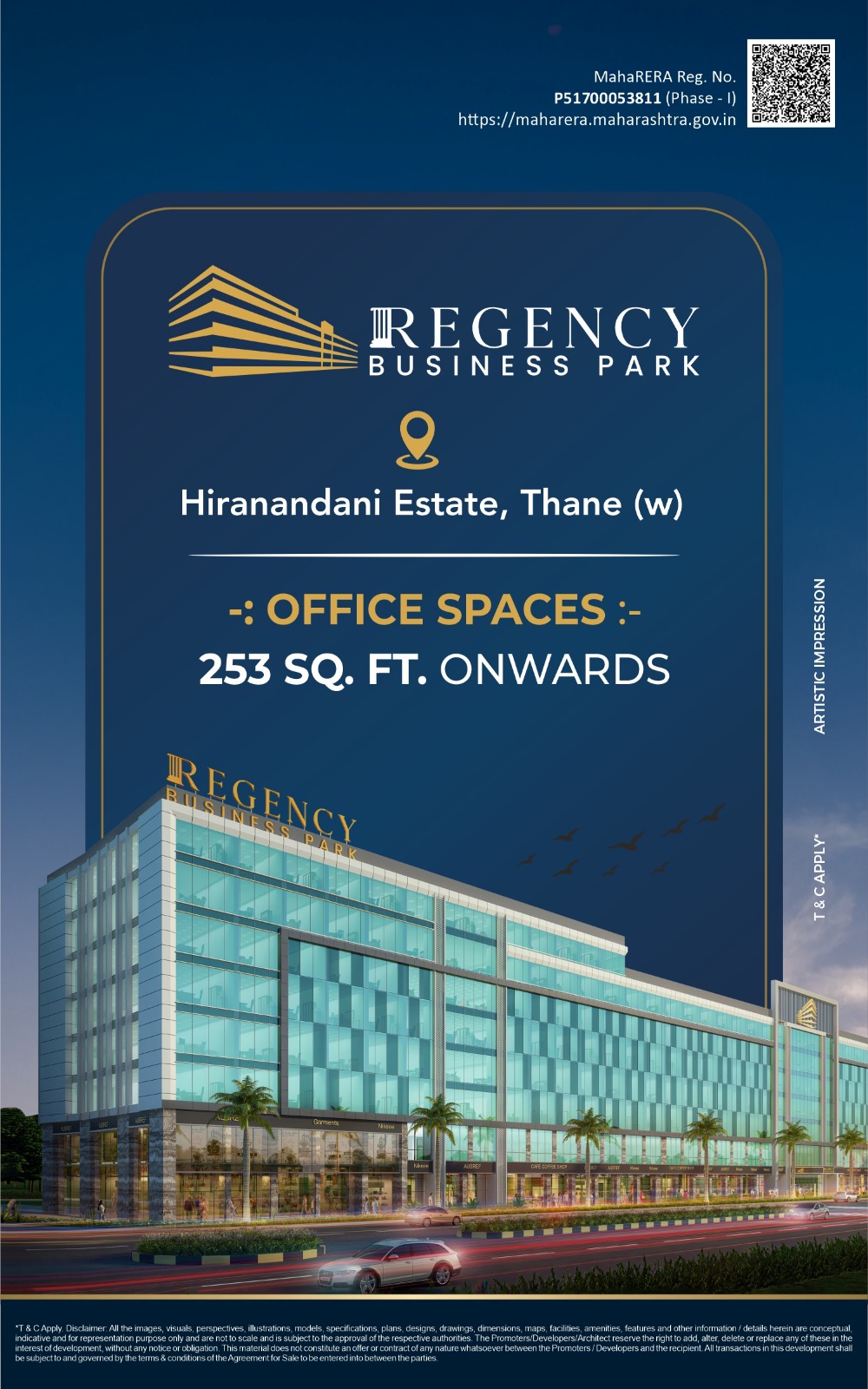 Regency Business Park – Commercial Spaces in Hiranandani Estate, Thane West
