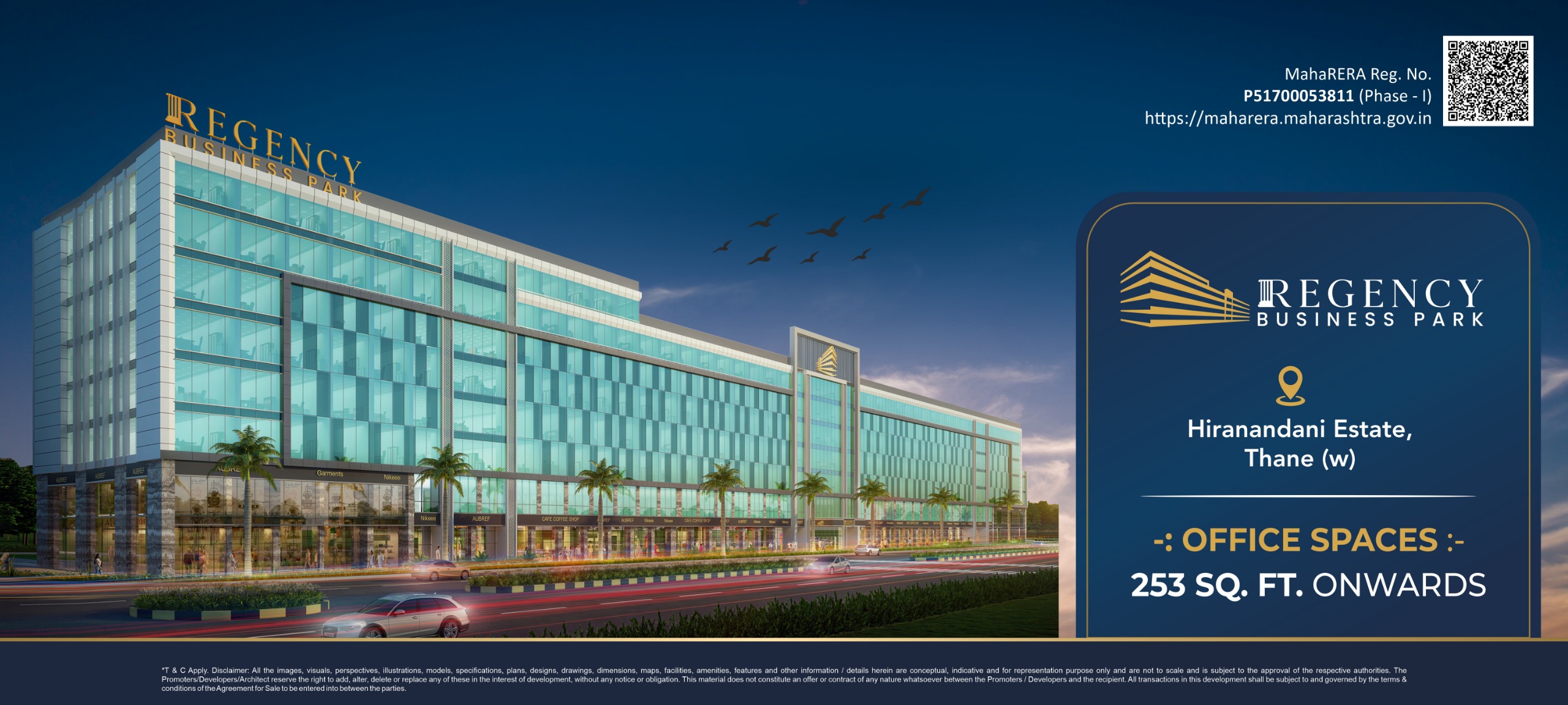 Regency Business Park – Commercial Spaces in Hiranandani Estate, Thane West